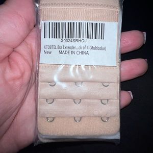 Bra extenders! 4pack white, Black and beige